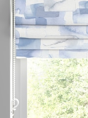 Voyage Bluebell Blue Salinas Made to Measure Roman Blind - Image 2 of 6