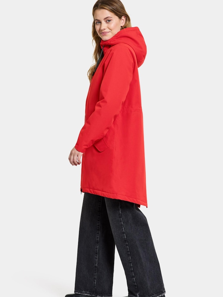 Didriksons Red Marta-Lisa Wns Parka 2 Jacket - Image 3 of 4