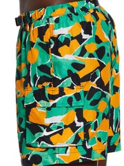 Nike Green Voyage Camo 5 Inch Swim Shorts - Image 4 of 8