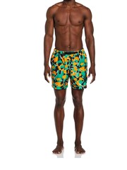 Nike Green Voyage Camo 5 Inch Swim Shorts - Image 5 of 8