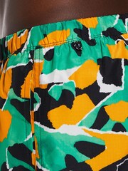 Nike Green Voyage Camo 5 Inch Swim Shorts - Image 8 of 8