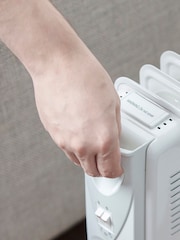 Warmlite White White 2500W Oil Filled Radiator - Image 4 of 4