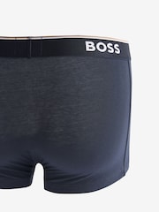 BOSS Blue/ Grey Power Trunks 3 Pack - Image 5 of 12