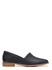 Clarks Black Leather Pure Belle Shoes - Image 1 of 7