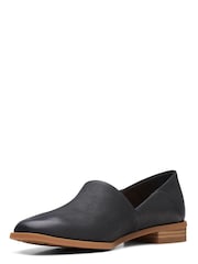 Clarks Black Leather Pure Belle Shoes - Image 4 of 7