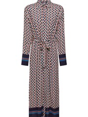 Esprit Navy Blue Patterned Shirt Dress - Image 6 of 7