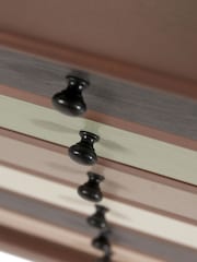 Pacific Sage Green Loft Pine Wood 6 Drawer Unit - Image 3 of 4