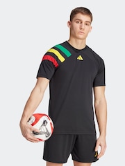 adidas Dark Black Fortore 23 Jersey - Image 2 of 8