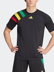 adidas Dark Black Fortore 23 Jersey - Image 4 of 8