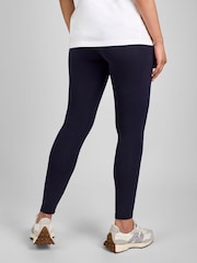 JoJo Maman Bébé Navy Blue Cotton Rich Maternity Leggings - Image 2 of 5