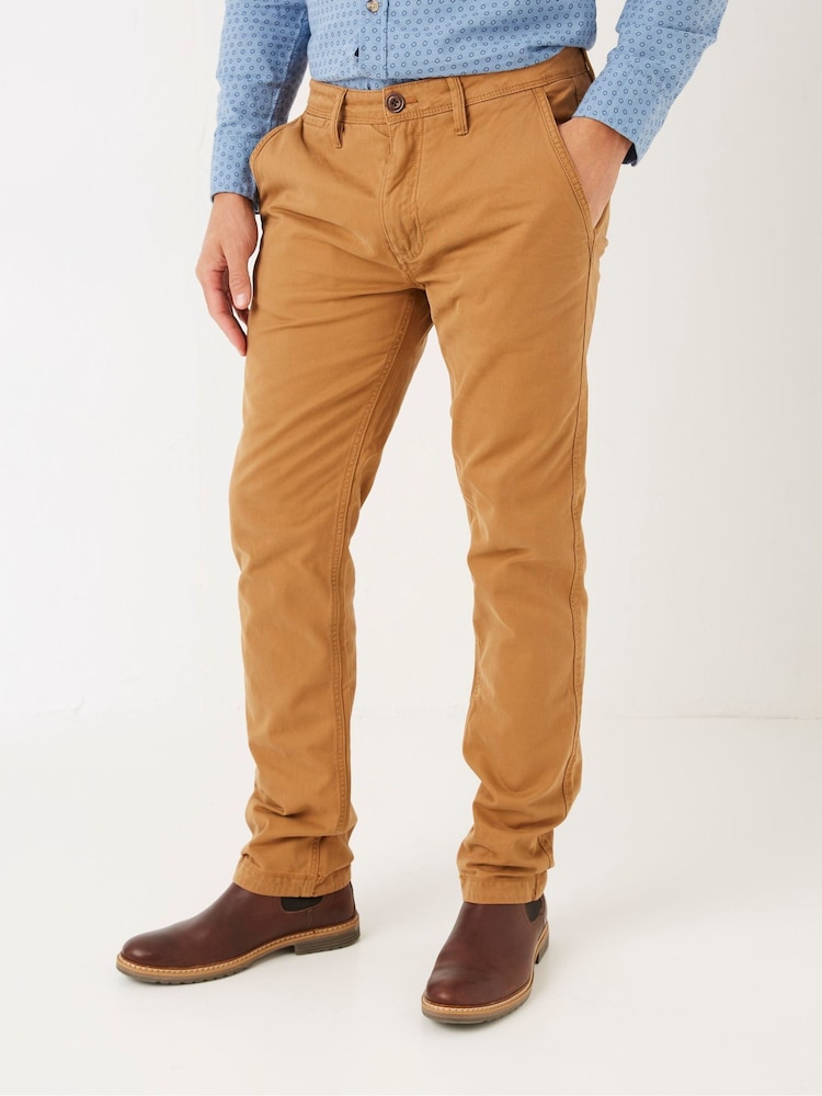 FatFace Brown Modern Coastal Chinos - Image 1 of 3