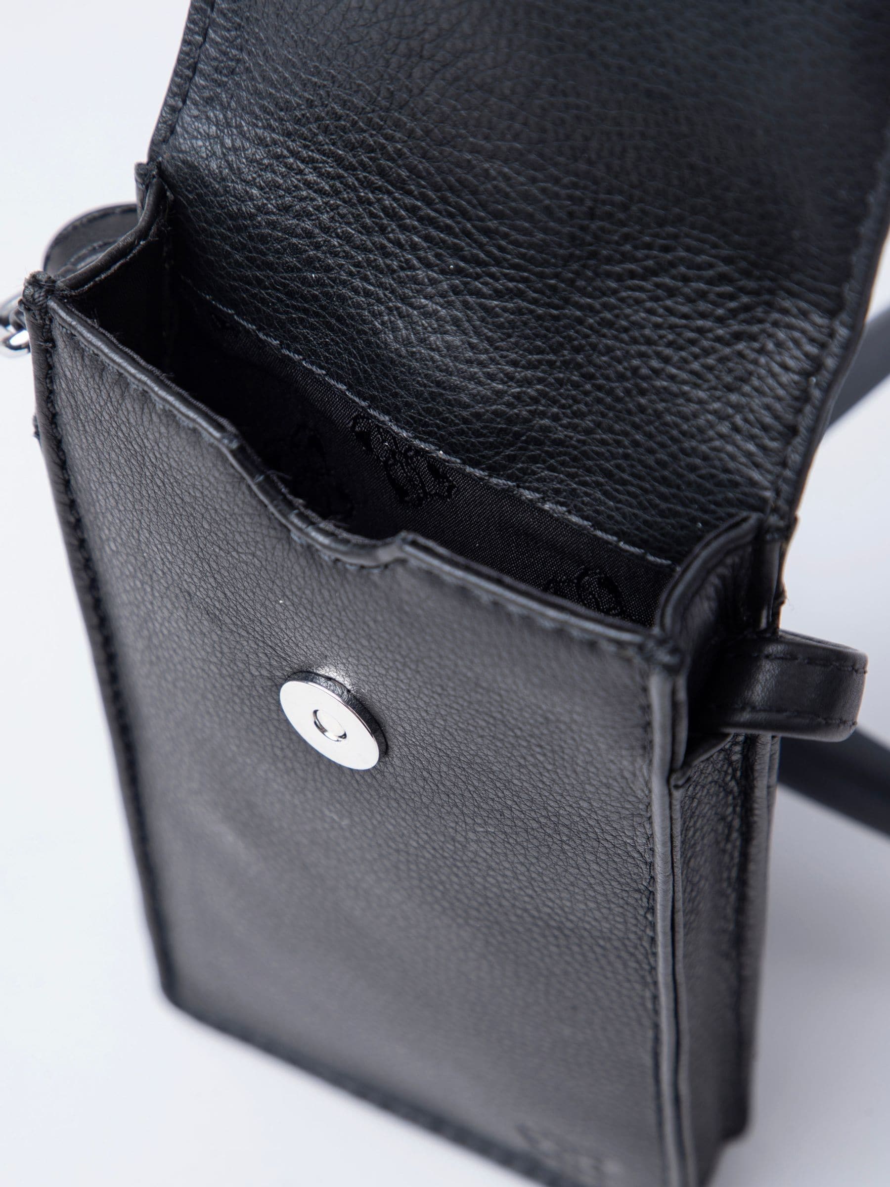 Buy Lakeland Leather Black Cross-Body Phone Pouch Bag from Next USA