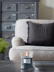 Woodwick Blue Medium  Hourglass Evening Onyx Candle - Image 1 of 3