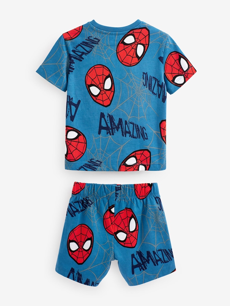 Spider-Man Short Pyjamas 2 Pack (12mths-12yrs) - Image 2 of 2