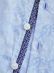 Blau gemustert - Langärmeliges Smart-Shirt (3 Monate – 7 Jahre) - Bild 8 von 8