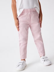 Pink 1 Pack Elasticated Waist Jeggings (3mths-7yrs) - Image 1 of 6