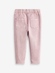 Pink 1 Pack Elasticated Waist Jeggings (3mths-7yrs) - Image 6 of 6