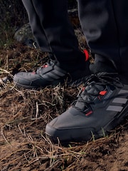 adidas Terrex Grey AX4 GORE-TEX Hiking Shoes - Image 1 of 9