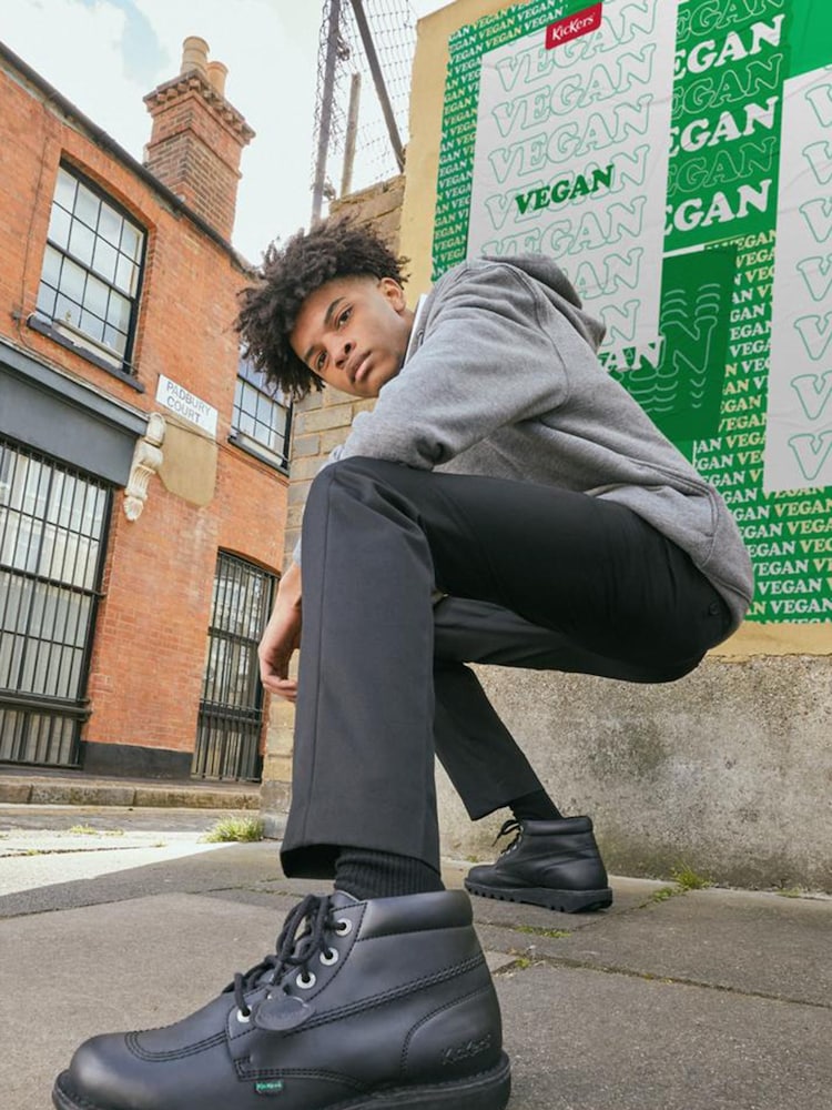 Kickers Black Hi Boots - Image 9 of 9