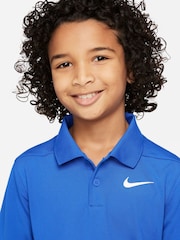 Nike Blue Golf Polo Shirt - Image 4 of 5