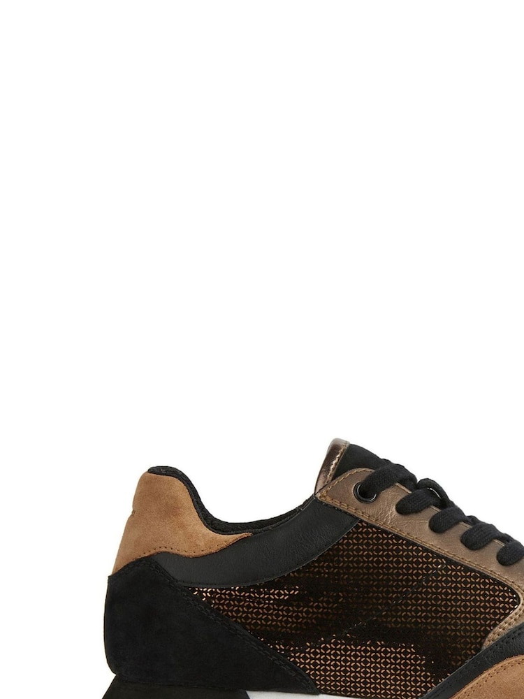 Geox Doralea Brown Trainers - Image 1 of 4