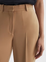 Reiss Neutral Margeaux Wide Leg Suit Trousers - Image 4 of 7