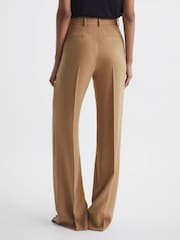 Reiss Neutral Margeaux Wide Leg Suit Trousers - Image 5 of 7