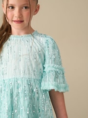 Зелений - Angel & Rocket Penny Sequin Dress - Image 3 of 5