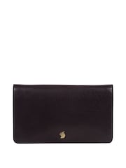 Marineblau - Conkca Cherish Clutch aus Leder - Bild 2 von 6
