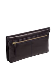 Marineblau - Conkca Cherish Clutch aus Leder - Bild 3 von 6