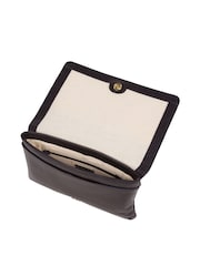 Marineblau - Conkca Cherish Clutch aus Leder - Bild 4 von 6
