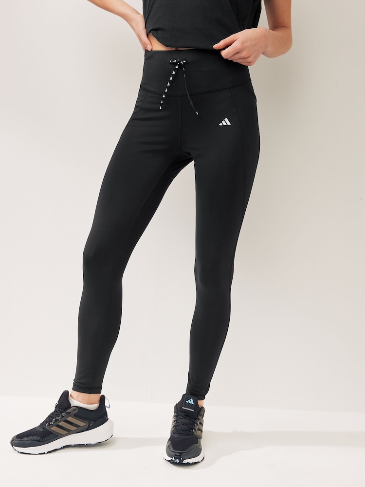 adidas Black Running Essentials 7/8 Leggings - Image 1 of 8