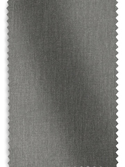 Charcoal Grey Cotton Lined Pencil Pleat Curtains - Image 7 of 7