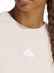 adidas Pink Future Icons 3-stripes Sweatshirt - Image 4 of 6