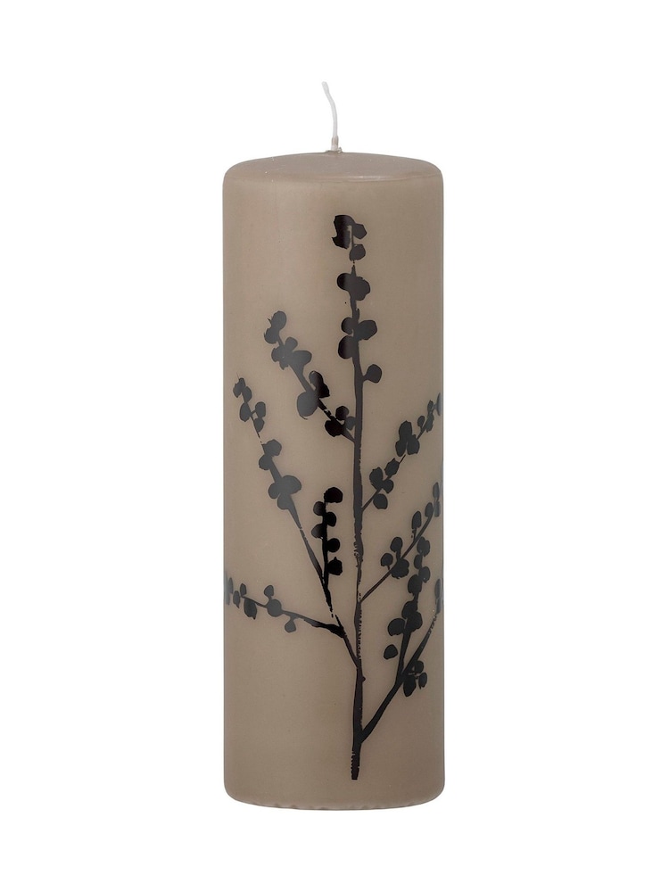 Bloomingville Natural Flower Pillar Candle - Image 3 of 3 Bloomingville Natural Flower Pillar Candle - Image 3 of 3
