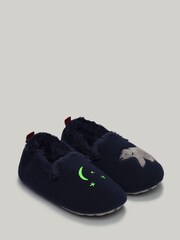 The White Company Blue Bear Slippers - Image 2 of 4