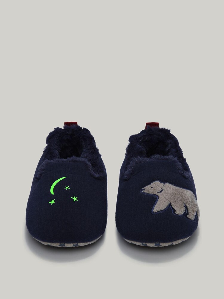 The White Company Blue Bear Slippers - Image 3 of 4