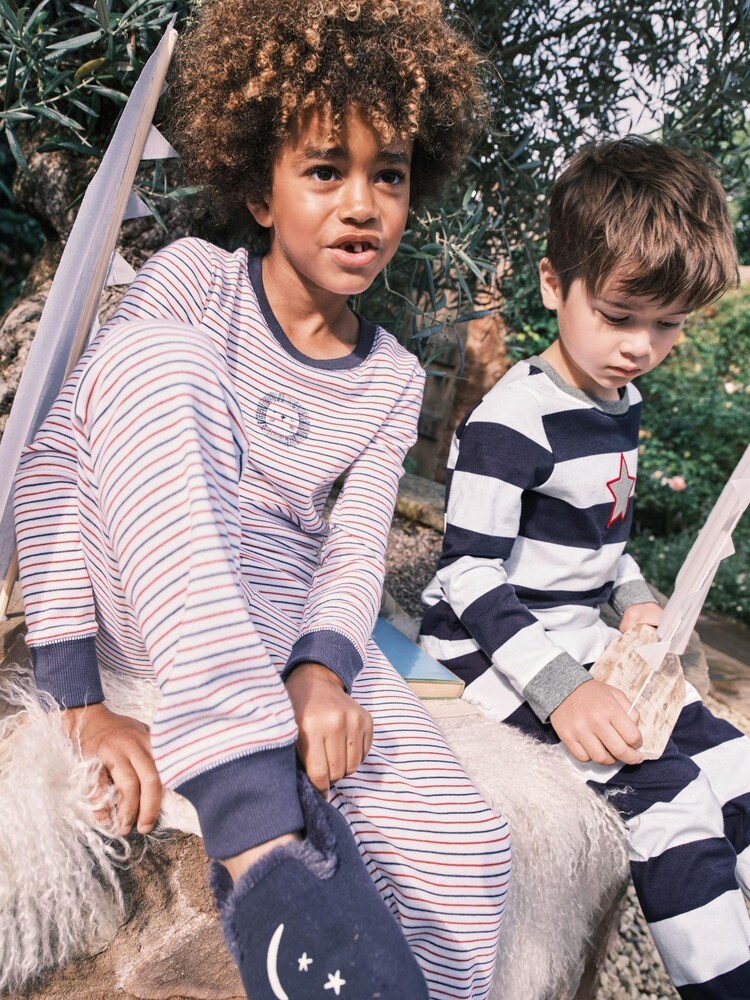 The White Company Blue Bear Slippers - Image 4 of 4