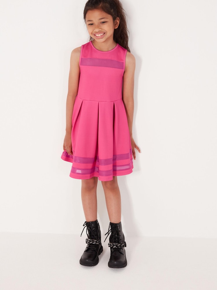 Hot Pink - Scuba-Kleid für besondere Anlässe (1.5 – 16 Jahre) - Bild 1 von 6