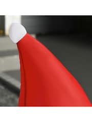 Homcom Red Outdoor 4ft Red Inflatable Santa Decoration - Image 3 of 5