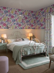 Laura Ashley Blush Somerset Metal Bed Frame - Image 7 of 10