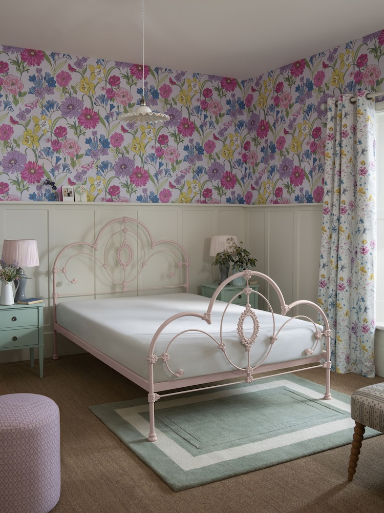Laura Ashley Blush Somerset Metal Bed Frame - Image 10 of 10