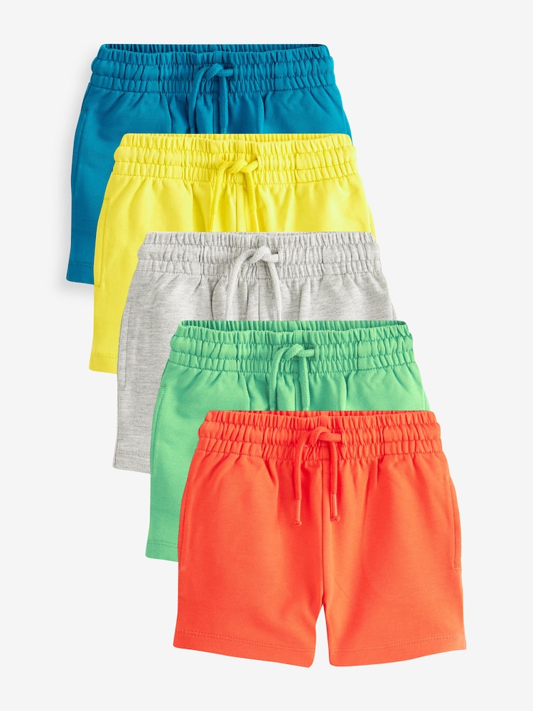 Regenbogenfarben - Jersey-Shorts im 5er-Pack (3 Monate bis 7 Jahre) - Bild 1 von 3 Regenbogenfarben - Jersey-Shorts im 5er-Pack (3 Monate bis 7 Jahre) - Bild 1 von 3