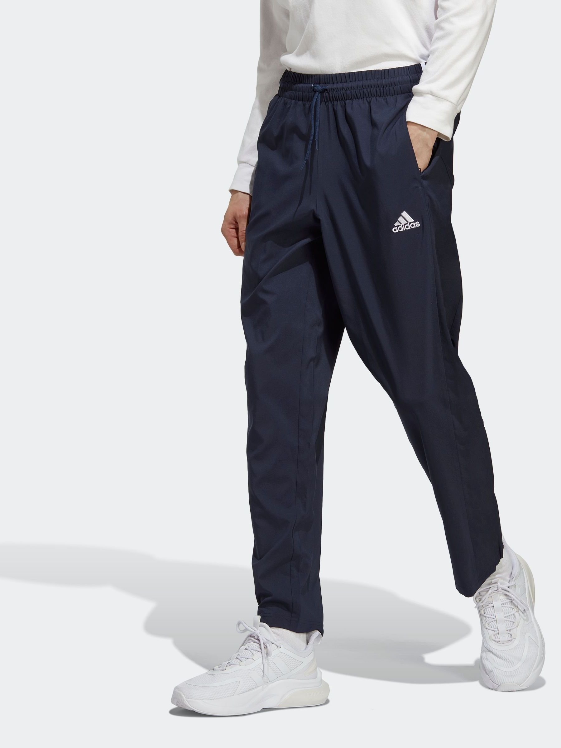Buy adidas Blue Sportswear AEROREADY Essentials Stanford Open Hem Joggers from Next South Africa