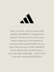 adidas Blue Sportswear AEROREADY Essentials Stanford Open Hem Joggers - Image 3 of 6