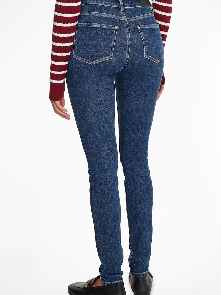 Tommy Hilfiger Blue Flex Harlem Skinny Denim Jeans - Image 2 of 6