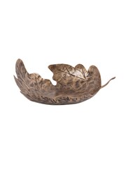 Laura Ashley Gold Corrina Leaf Decorative Platter - Image 2 of 4