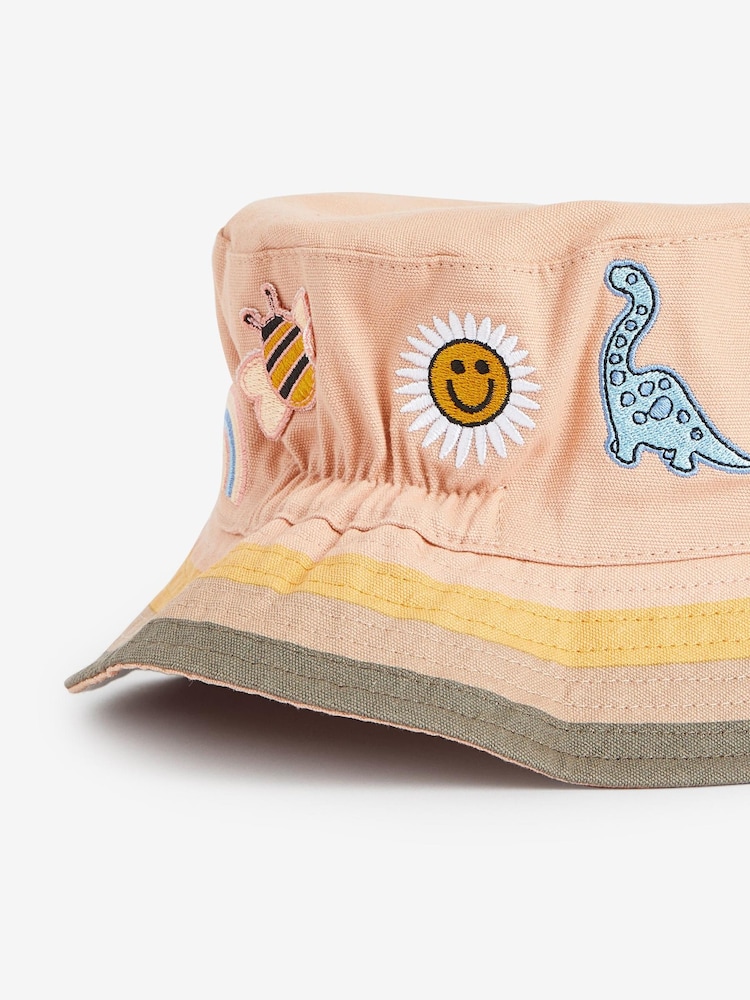 Neutral Character Embroidered Bucket Hat (3mths-13yrs) - Image 4 of 4 Neutral Character Embroidered Bucket Hat (3mths-13yrs) - Image 4 of 4