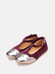 Angel & Rocket Red Skyla Faux Suede Shoes - Image 1 of 4