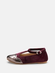 Angel & Rocket Red Skyla Faux Suede Shoes - Image 3 of 4